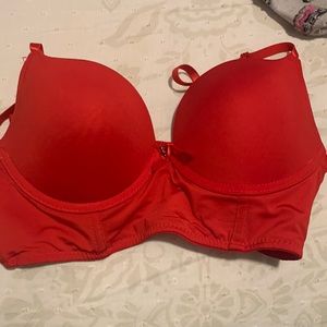 Red daisy Fuentes bra